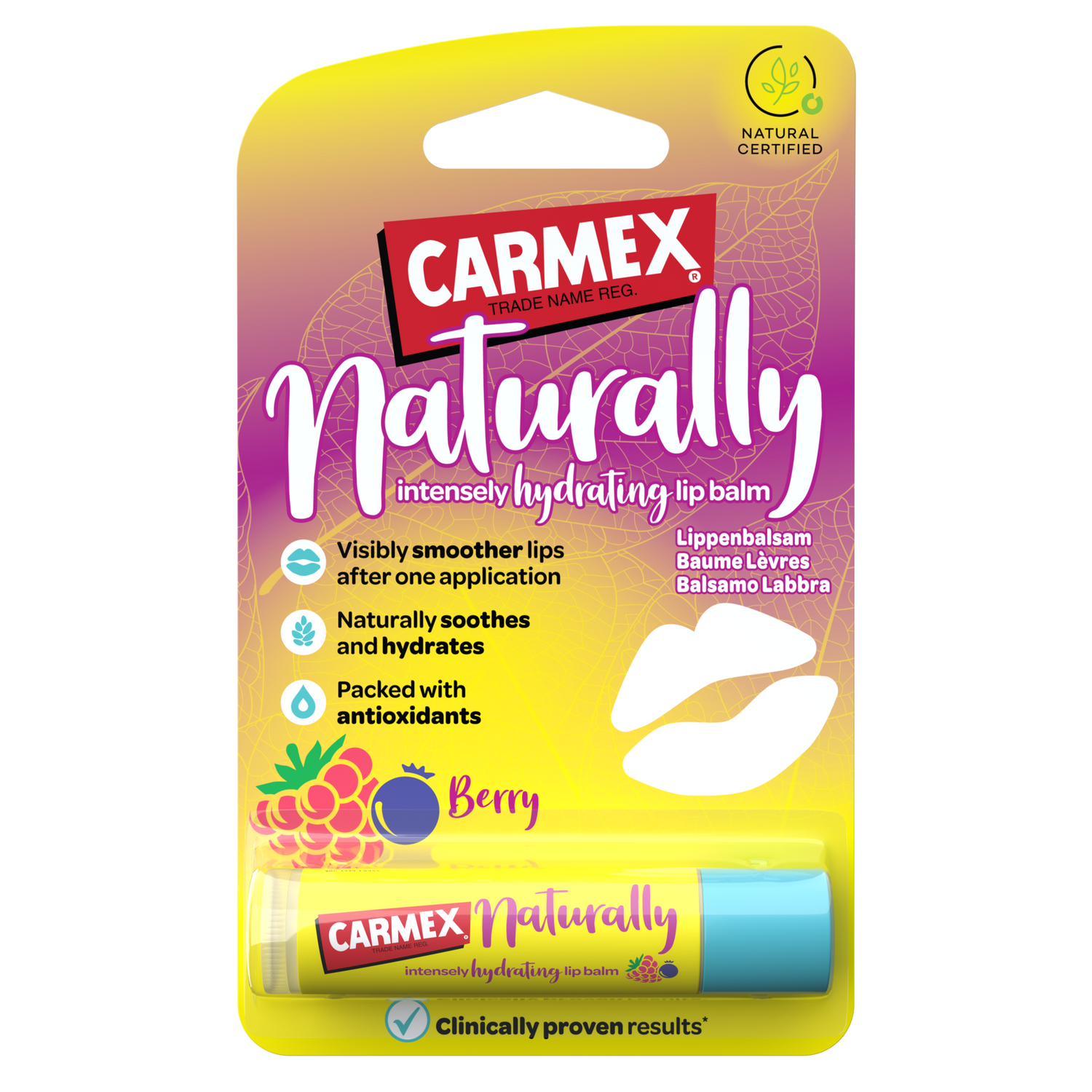 CARMEX Naturally Berry Stick