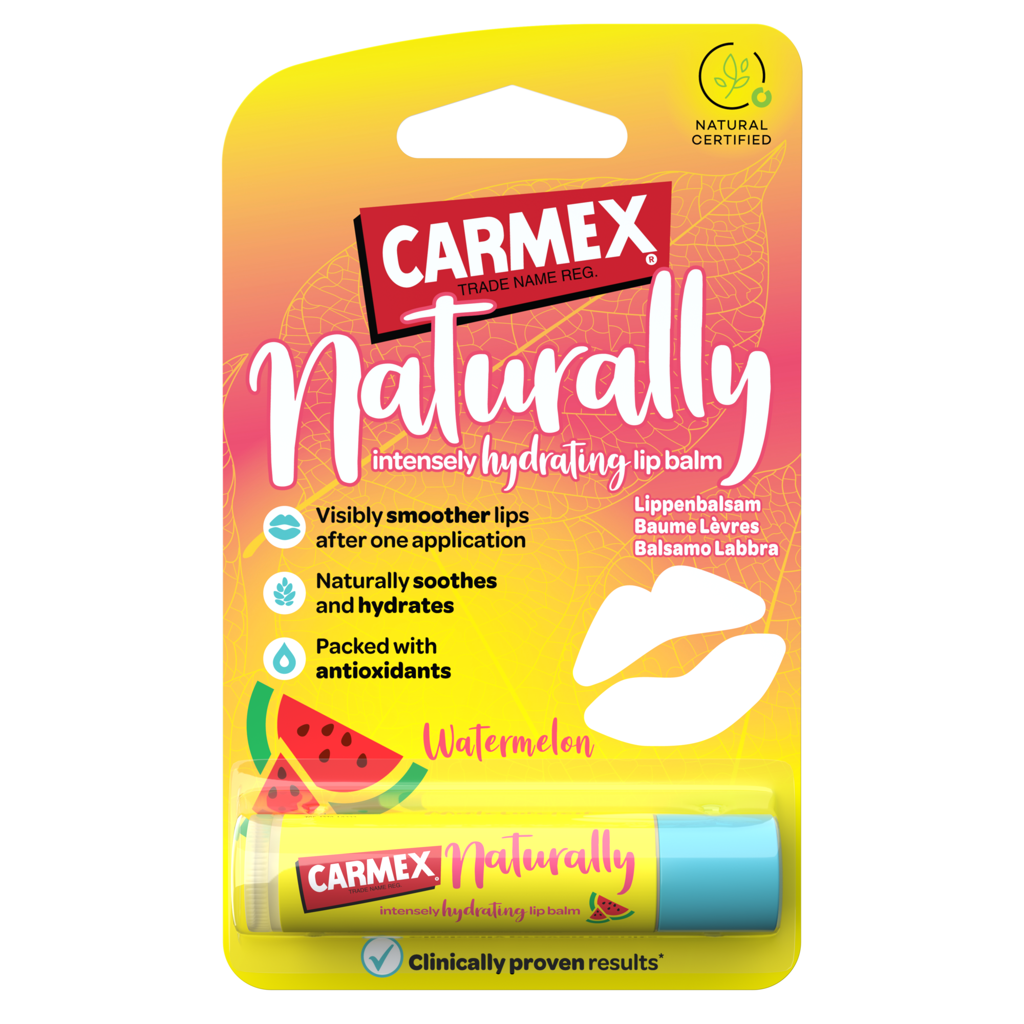 CARMEX Naturally Watermelon Stick