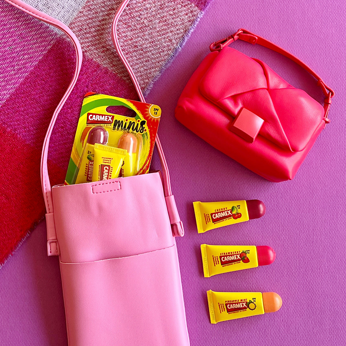 CARMEX Minis 3-PACK Tubes