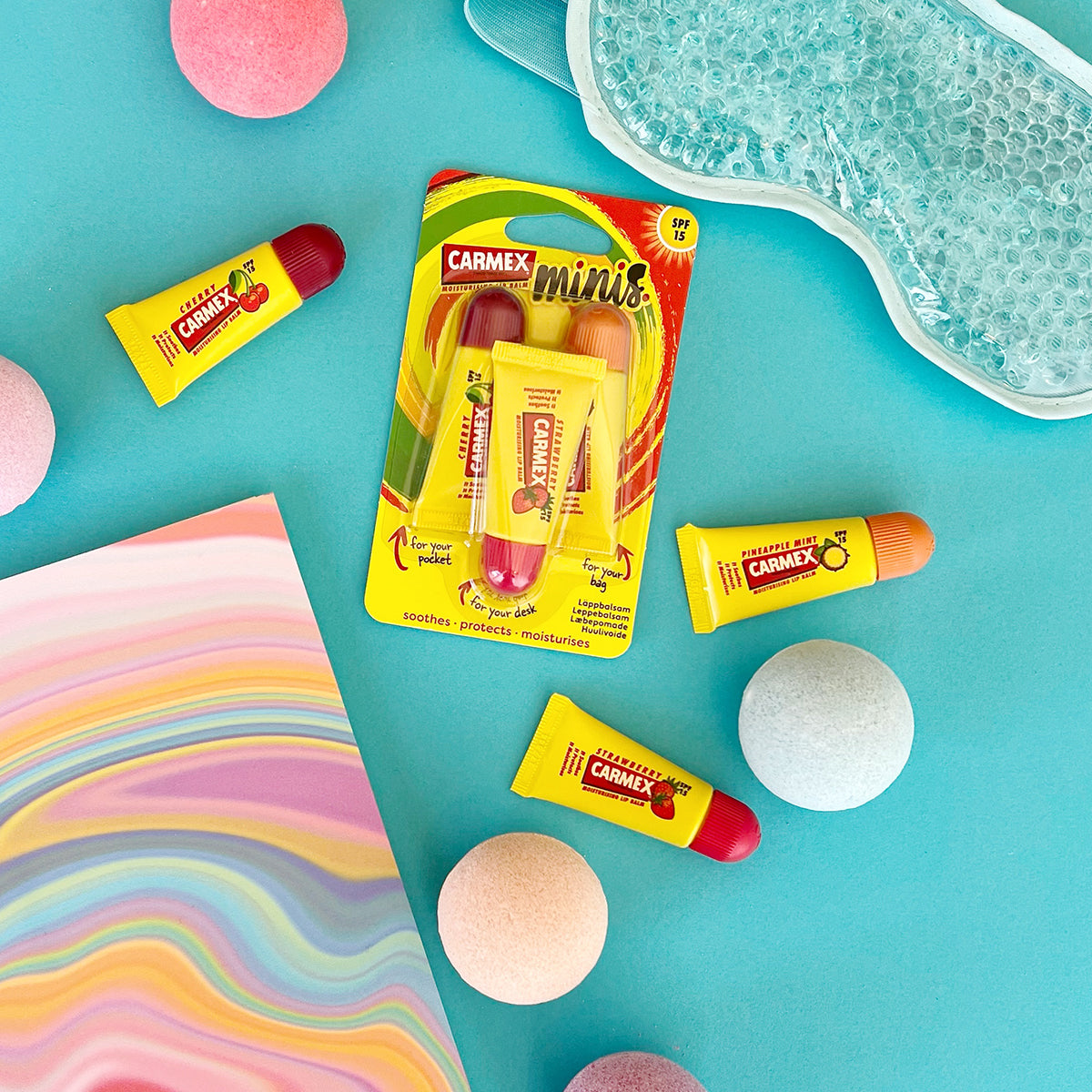 CARMEX Minis 3-PACK Tubes