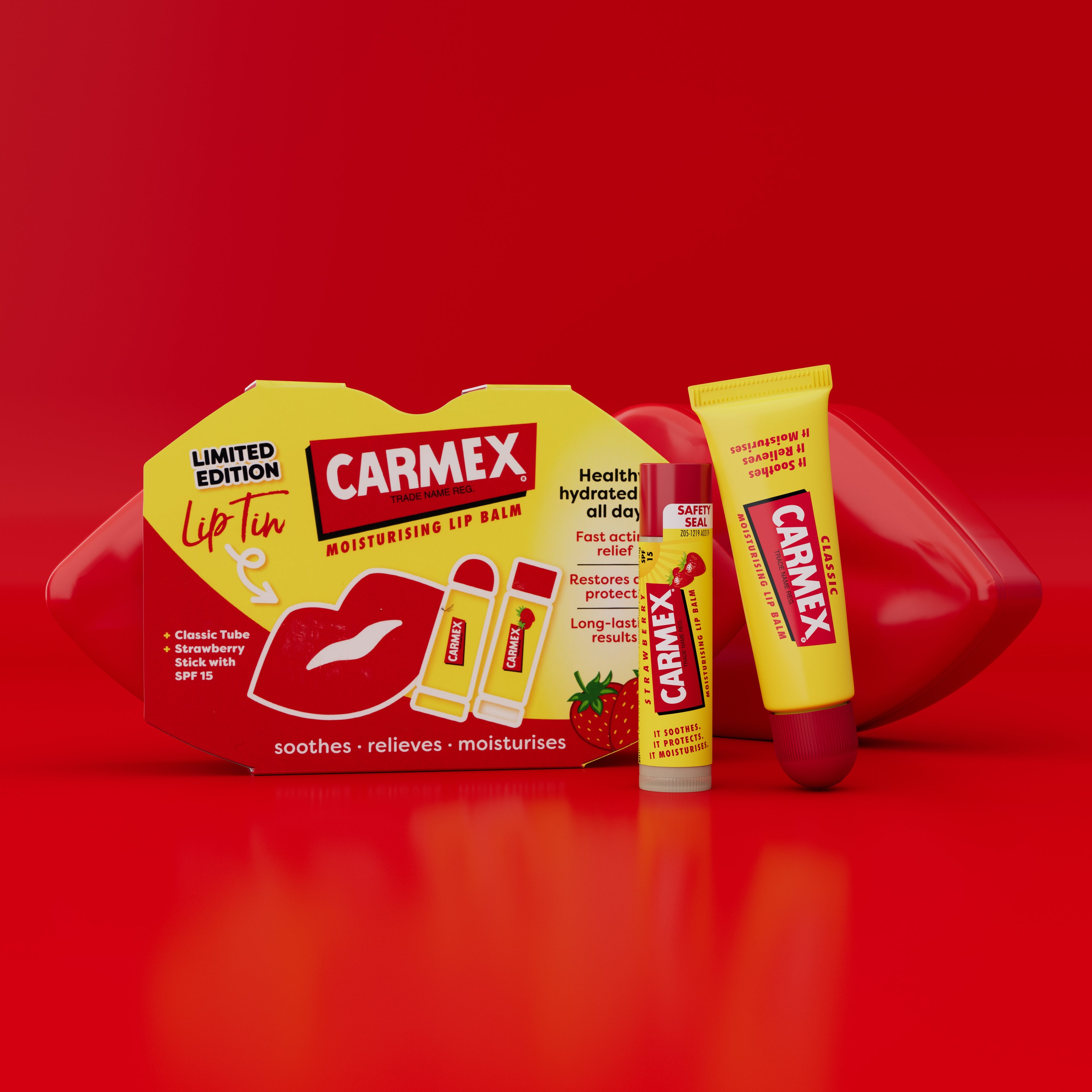 CARMEX Lip Tin Set