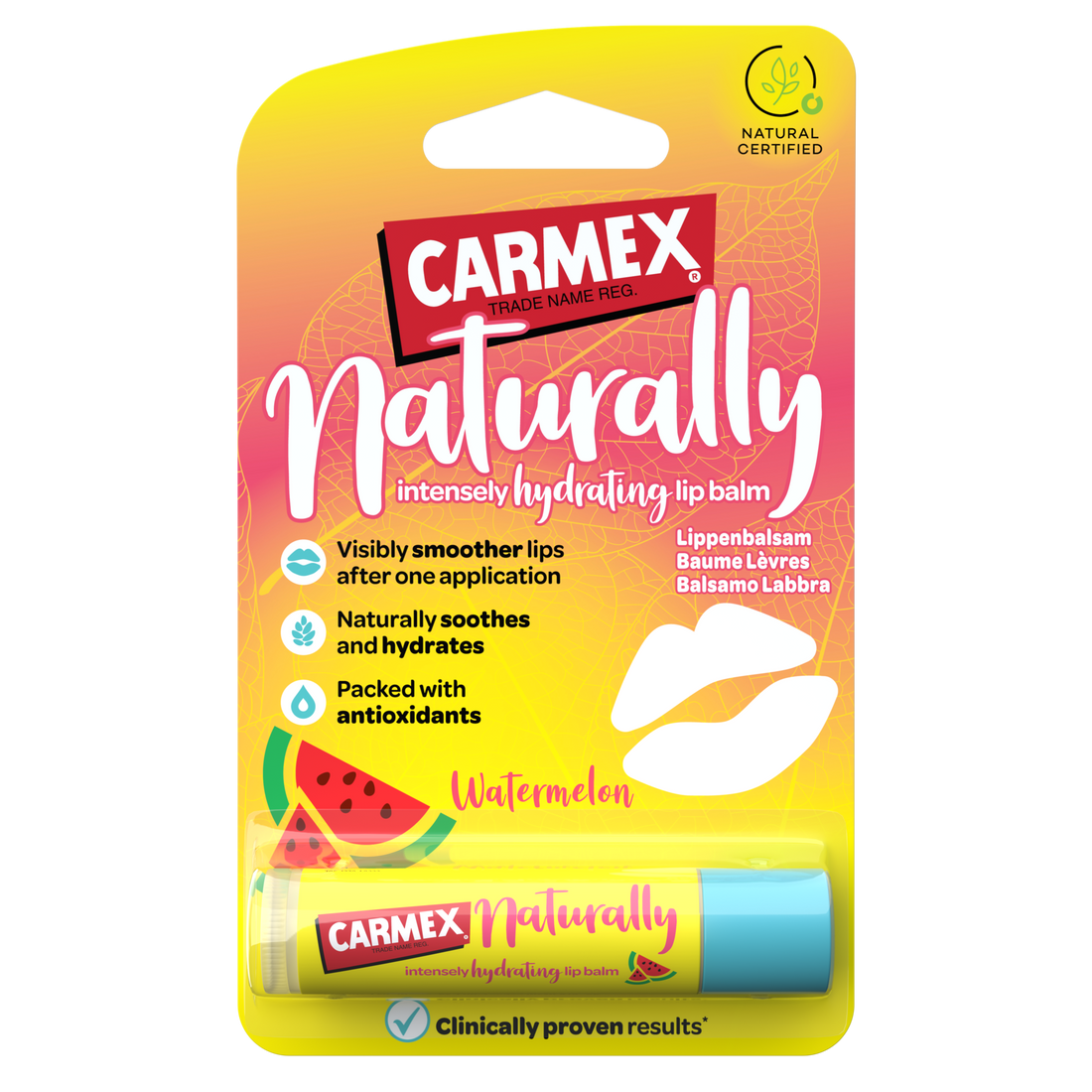 CARMEX Naturally Watermelon Stick