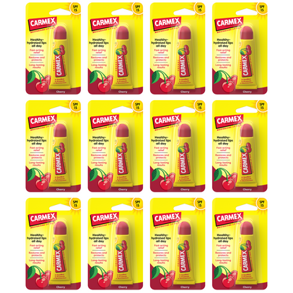 Pack of 12 - CARMEX Cherry Tube