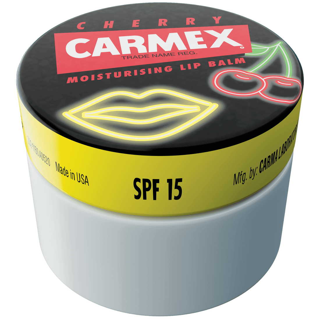 CARMEX Cherry Neon Jar Limited Edition Lippenbalsam - CARMEX Switzerland