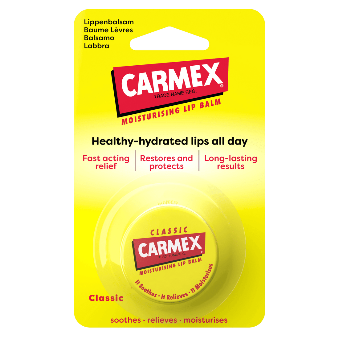 12er Pack - CARMEX Classic Jar