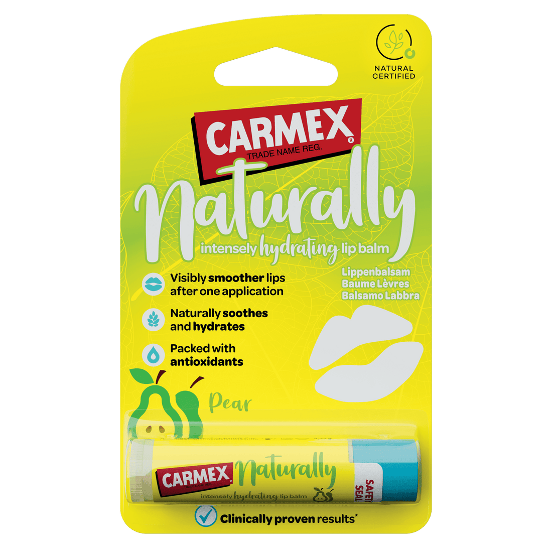 CARMEX Naturally Pear Stick Lippenbalsam - CARMEX Switzerland