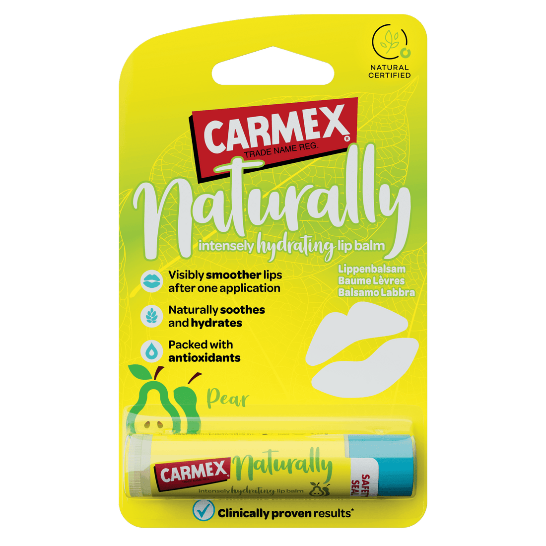 CARMEX Naturally Pear Stick Lippenbalsam - CARMEX Switzerland