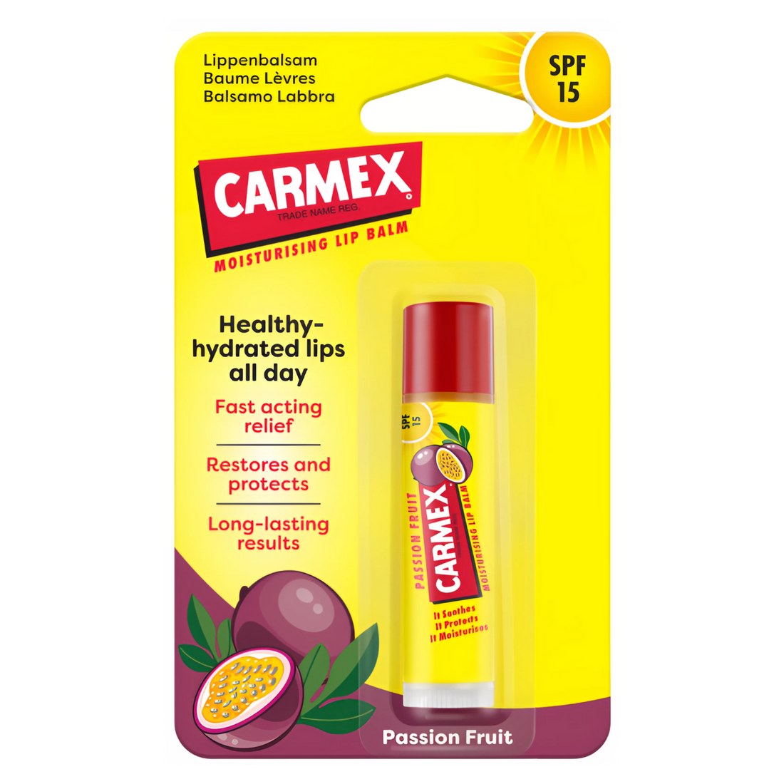 CARMEX Passion Fruit Stick SPF 15